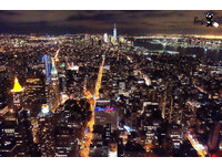 紐約帝國大廈觀景台　走入電影場景裡的超夢幻夜景