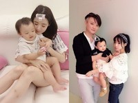 阿沁嫩妻「皮膚像被家暴」　淚吐抗病心酸：好想抱女兒