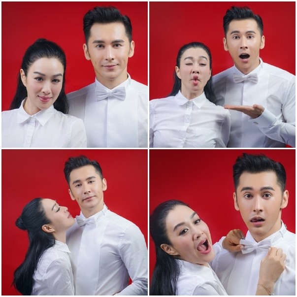 钟丽缇登记结婚了 曝光搞怪婚照「下辈子早点娶我」