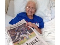 「已經完成我想做的事情」　小熊108歲鐵粉嬤安詳離世了