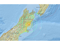 快訊／美地質局上修7.8！紐西蘭東岸發海嘯警報：速往高處避難