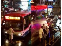 「攔公車伸冤」樹林男單臂擋 下跪又暴怒:載我回家