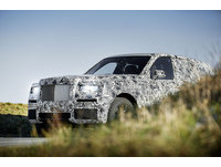 勞斯萊斯首款休旅Cullinan 偽裝車照首度曝光