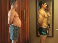 《三個傻瓜》男星暴肥97公斤　5個月變精壯「肌肉男」