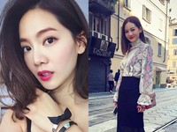 曾之喬狂撩黑色細肩帶　頂紅唇解放「U型雪乳」美炸