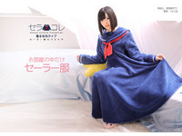 男生最夢想的女友睡衣！日本推出「水手服型」毛巾睡衣