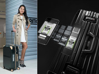 王麗雅機場時尚最瞎趴 靠RIMOWA電子標籤箱款搞定托運