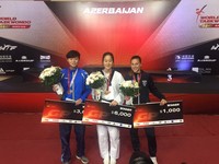 世界跆拳年終大獎賽 莊佳佳再遇南韓天敵銀恨