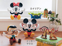 看了心情好好! 迪士尼超萌立體公仔 「幫你顧眼鏡」