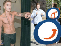 平時暴露成性 小賈斯汀路跑穿「超級多層次」網友傻眼