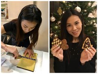 蔡健雅做餅乾跪下尖叫！7步驟「怒烤」3種甜點超緊張