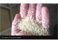 陣陣塑膠味...奈及利亞查獲2.5噸「假米」　疑似中國製造