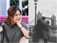 ELLA塔橋前獻吻解孵　1家3口「倫敦愛情故事」閃翻❤