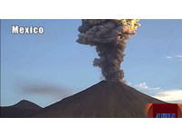 墨西哥科利馬火山連2日噴發！火山灰直衝天際2500公尺