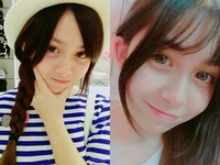 大小姐兆絃「一字眉、八字鬍」大花臉　粉：好像兩津