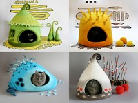 可愛喵星人躲進「奇幻貓屋」　一秒變身超萌小精靈