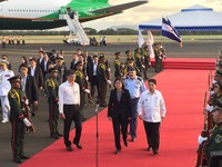 蔡英文抵達尼加拉瓜 奧德嘉派顧問接機