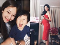 隋棠挺8月孕肚聚餐 姐姐「模特兒身材」成亮點!