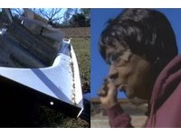 龍捲風掀翻德州　75歲「阿嬤」連人帶浴缸被捲到空中