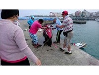 已經5次了！小琉球碼頭釣魚　糗將租來機車推落海
