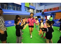 WTA台灣賽／小小球員教室　詹謹瑋：充滿未來
