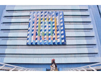 國際藝術家打造公館地標　搭配水源市場寶藍外牆超好拍
