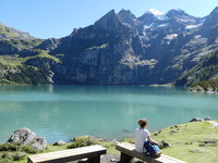 此美景只存在天堂　瑞士「情人湖」高山中的藍鑽石