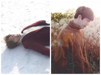 中韓混血歌手雪地躺5小時　「臉手裸躺」慘遭凍傷！