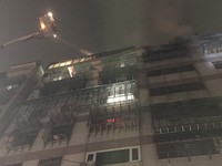 快訊／蘆洲社區大樓火警　4人救出2人無生命跡象