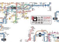 高鐵捷運全包！日人畫全台灣鐵道地圖　網驚：這我真的跪了