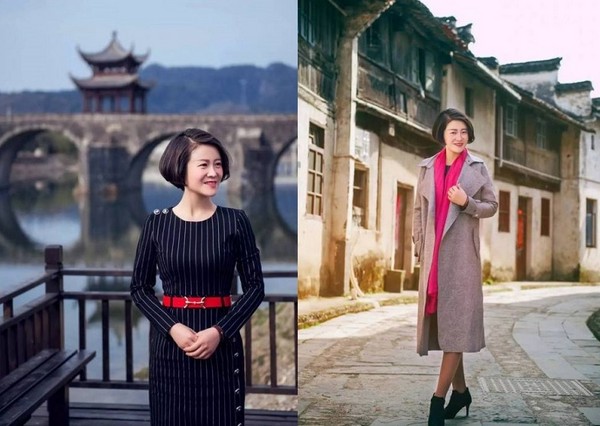 杨春丽杨春丽为了推广观光拍摄宣传照(图/翻摄自安徽网,下同)
