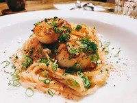 被網友稱為台中最好吃的義大利麵　大顆干貝超澎湃！