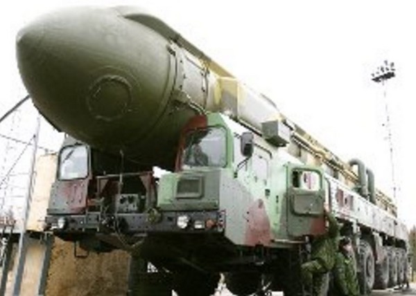 白楊-M洲際彈道飛彈,RT-2PM2 Topol-M。（圖／翻攝自俄羅斯國防部）
