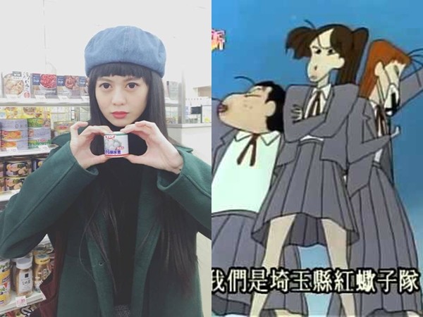 白痴公主和gina,周荀组《蜡笔小新》中的「琦玉红蝎子队」.