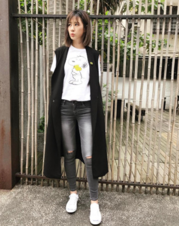 安心亚隔2年剪浏海! 31岁「逆龄短发」根本女