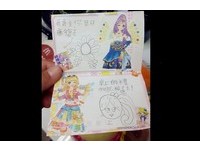 不知哥已血癌逝…6歲妹寫卡片到往生室:桌上的禮物給你喔