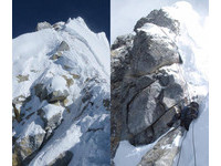 攀登聖母峰最後一關！　「希拉蕊台階」真的崩塌了