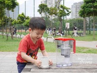 給孩子喝好水　萊卡除菌生飲濾水壺好輕便