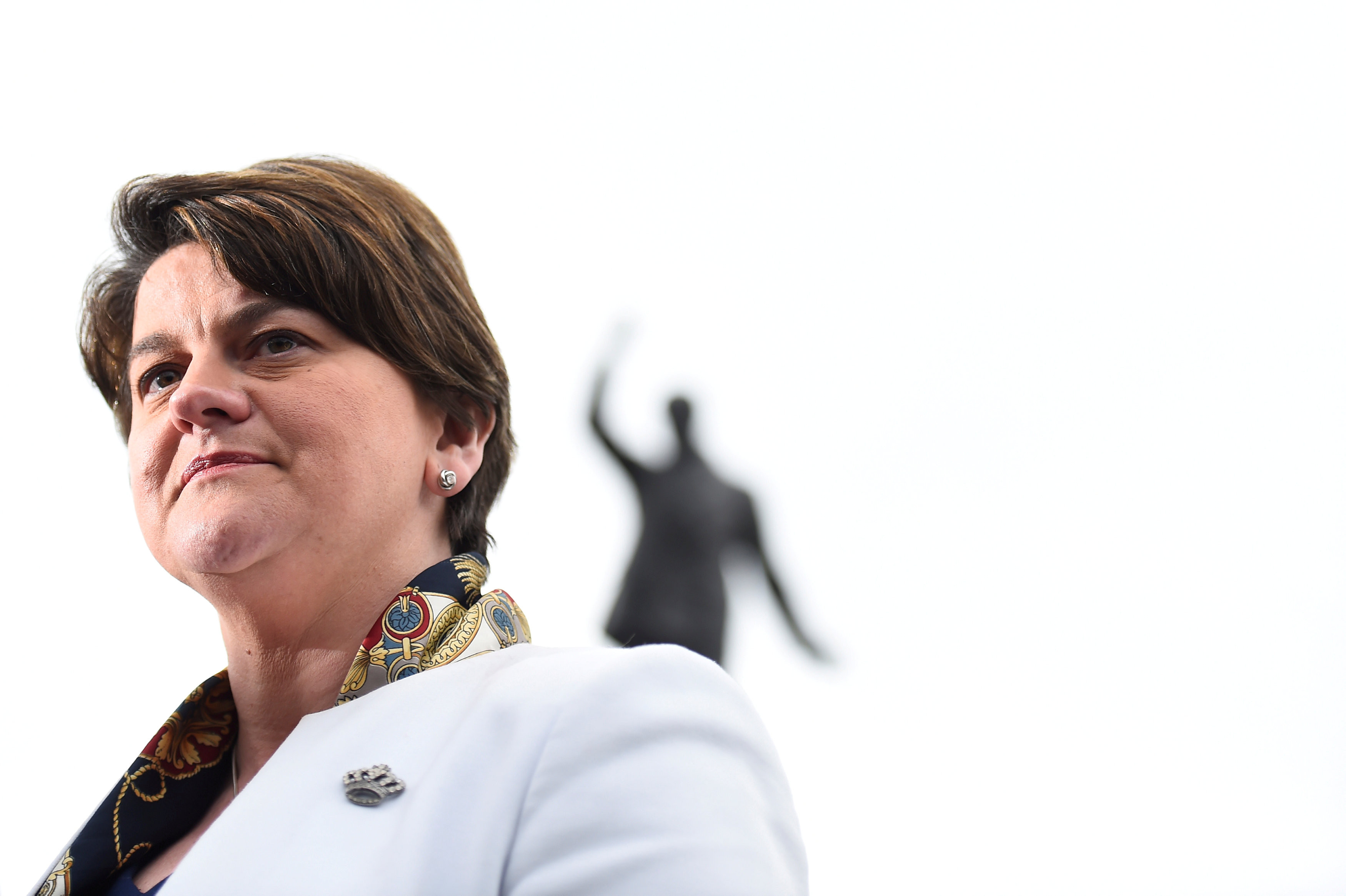 北爱尔兰民主统一党(DUP)党魁福斯特(Arlene