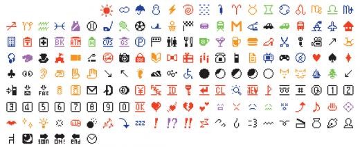 「emoji之父」的栗田穣崇在1999年所发明的176个表情符号,为现今