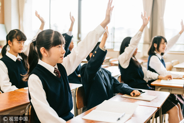 女學生,日本女生,制服,學生,上課,教室（圖／示意圖，CFP）