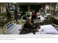 印度醫院疑拖欠供氧公司費用遭斷氧　5天內60兒童猝死