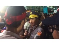 世大運／反年改顏男出拳揍警察　保護管束30分鐘後釋放
