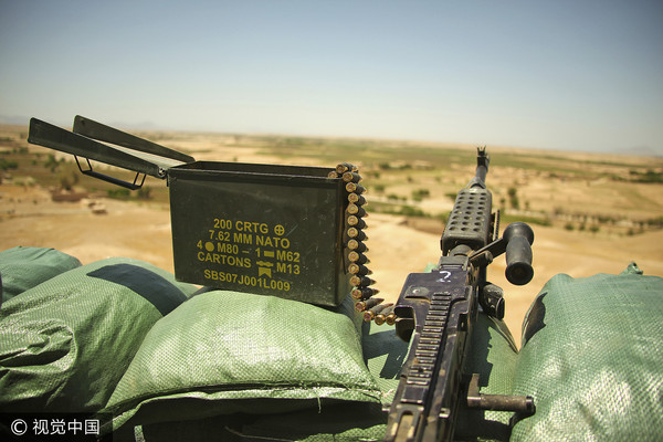 ▲美軍,M240機槍,射擊,戰爭（圖／視覺中國CFP）