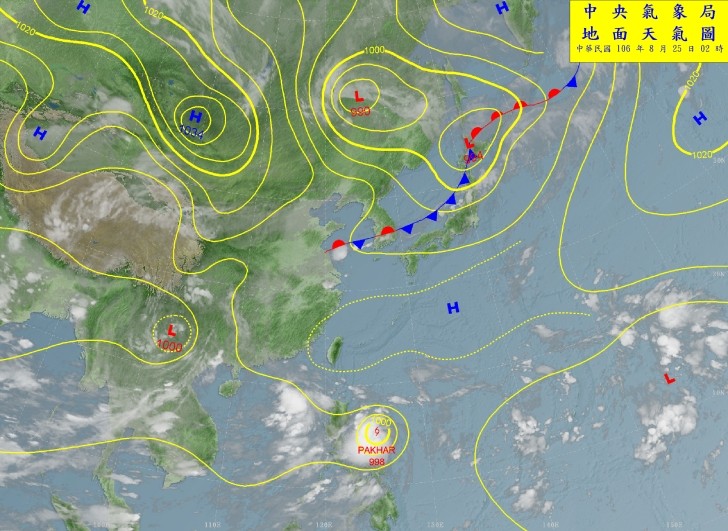 帕卡台风生成!未来2天观察重点 9月初「北方系统」开始南下