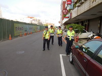 南警二分局維護道路交通順暢　確保路人行的安全