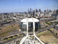 40層樓高眺望墨爾本市景　朝聖世界3大摩天輪景色美翻！