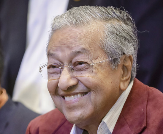 ▲▼馬來西亞新任首相馬哈迪（Mahathir Mohamad）。（圖／達志影像／美聯社）