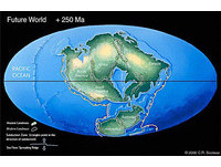 2億年後的地球　歐美板塊合併終極盤古大陸