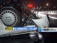 服藥精神不濟？國道造橋自撞翻車　童死母重傷